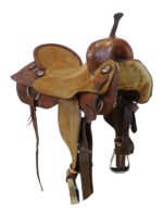 17 Inch Used Koen Cowhorse Cutting Saddle - Image 4