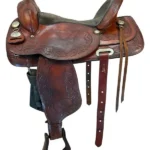 17 Inch Used TexTan Trail Saddle