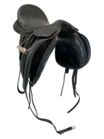18 Inch Used Bates Isabella Dressage Saddle