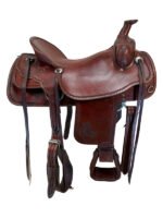 18 Inch Used Breakin Wind Roping Saddle - Image 4