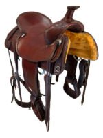 18 Inch Used Breakin Wind Roping Saddle - Image 3