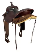 18 Inch Used Circle Y Daisetta Saddle - Image 4
