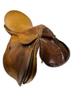 18 Inch Used Stubben Jump Hunt Saddle - Image 4