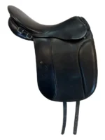 19 Inch Used Stubben Gaited Dressage Saddle - Image 5
