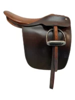 20 Inch Used Corinthian Flat Seat Saddle - Image 2