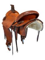 20 Inch Used Dakota Roping Saddle - Image 2