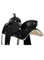 Abetta Brushpopper Trail Saddle: Durable 15"-18" - Image 2