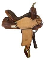 Billy Cook barrel saddle 9 High Half Breed 1807 - Image 4