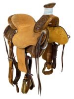 Billy Cook ranch saddle Wade Desert Flower 2295 - Image 5