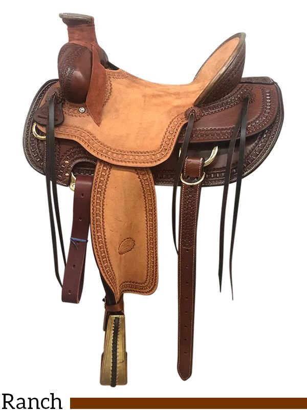 billy-cook-arbuckle-rancher-saddle-2170-14 Billy Cook rancher saddle Arbuckle 15 to 17 inch 2170 - Image 1