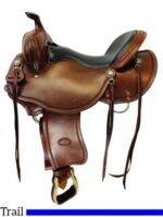 Billy Cook trail saddle Low Profile BW 15 to 17 inch 1990
