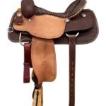 Billy Cook roping saddle Low TM 2111 half breed