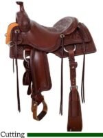 Circle Y Bonham Ranch Cutter Saddle - Image 2
