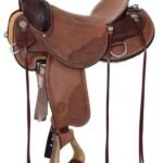 Circle Y trail saddle Brazos Wood 2612 with free pad