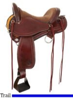 Circle Y trail saddle Grey Forest 15 to 18 inch 1689
