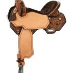 Circle Y barrel saddle JBN Sundown 3917 with free pad