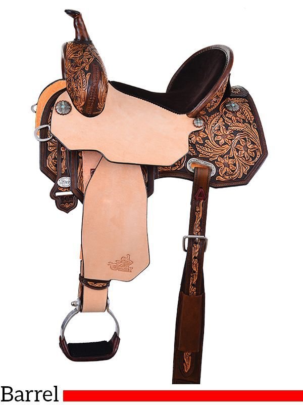 circle-y-josey-cash-rancher-54 Circle Y Josey Cash Rancher Saddle - Image 1