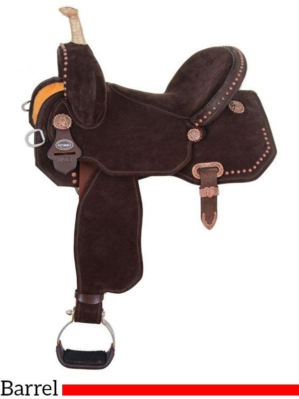 circle-y-josey-mitchell-lightweight-mj01-51 Circle Y barrel saddle Josey-Mitchell Lightspeed MJ01 - Image 1