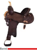 Circle Y barrel saddle Josey Ultimate Cash MJ79 with free pad