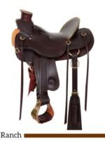 Circle Y ranch saddle Midland 15 inch 1340