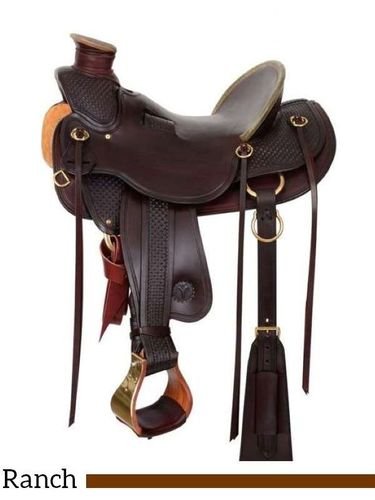 circle-y-midland-ranch-saddle-1340-cl-15 Circle Y ranch saddle Midland 15 inch 1340 - Image 1