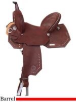 Circle Y barrel saddle Redwood 2235