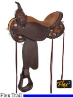 Circle Y trail saddle Sunflower Flex2 13 to 17 inch - Image 2