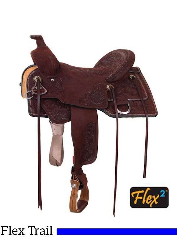 circle-y-trail-saddle-1672-31 16 Inch Used Circle Y Burnett Saddle - Image 1