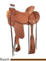 15-17 Inch Circle Y Plains Rancher Saddle