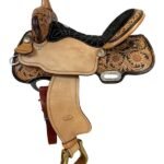 Billy Cook barrel saddle CJ Sunflower 14 to 17 inch 1516