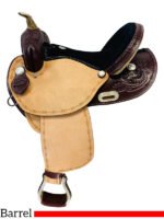 14-16 Inch Dakota Barrel Saddle 306 - Image 2