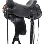 Circle Y trail saddle Dark Rider Flex2 14 to 18 inch 2473
