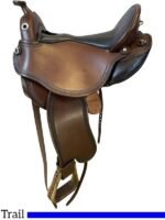 DP Saddlery trail saddle Quantum Short & Light 6332 - Image 2