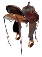 High Horse trail saddle Rosebud Cordura 6918 - Image 3