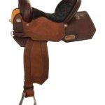 Circle Y High Horse barrel saddle Windcrest 6231 with free pad