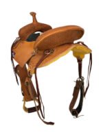 HR Hud Roberts trail saddle Chisholm 15 to 17 inch 822H - Image 3