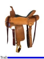 HR Hud Roberts trail saddle Chisholm 15 to 17 inch 822H