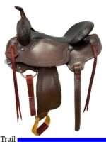 HR Draft trail saddle Hud Roberts 15 to 17 inch