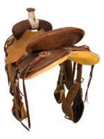 HR Hud Roberts ranch saddle Signature Association 409H - Image 3