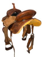 HR Hud Roberts barrel racer saddle Signature Series 347H - Image 3
