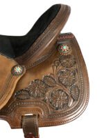 HR Hud Roberts barrel racer saddle Signature Series 424H - Image 4