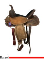 HR Hud Roberts barrel racer saddle Signature Series 424H - Image 2