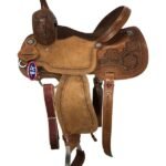HR Hud Roberts barrel racer saddle Signature Series 337H
