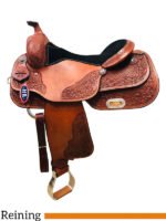 HR Hud Roberts reiner saddle western 14.5 to 16 inch 60 - Image 2