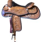 HR Hud Roberts reiner saddle Signature Herman Oak 14 to 17 inch 810