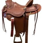 HR Hud Roberts ranch saddle Wade Tree 15 to 17 inch 23