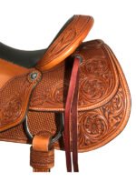HR Hud Roberts ranch sorter saddle Signature 15 to 17 inch 826 - Image 4