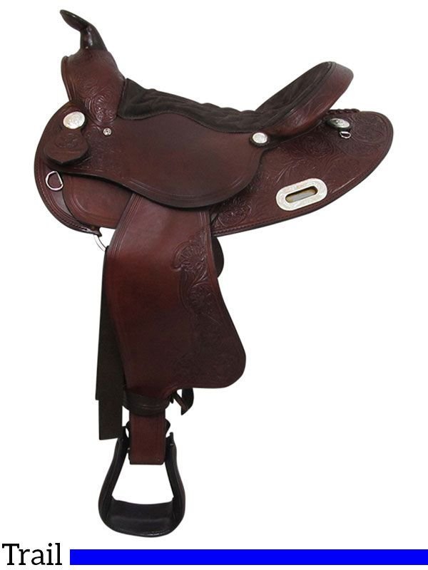 price-reduced-15-5-big-horn-haflinger-trail-saddle-908-83 Big Horn Extra Wide Trail Saddle - Image 1