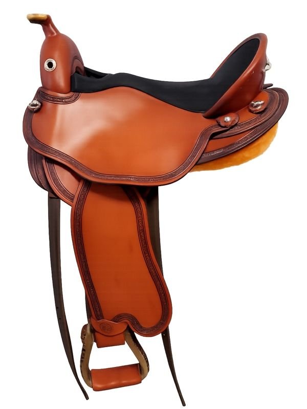 s3-dp-saddlery-quantum-short-and-light-western-pro-saddle-1216p-8549-9 S3 DP Saddlery Quantum Western Pro - Image 1