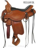 Circle Y trail saddle Julie Goodnight Blue Ridge 1751